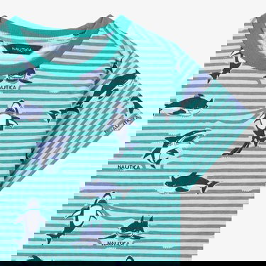  Nautica Erkek Çocuk Yeşil Regular Fit Baskılı T-Shirt