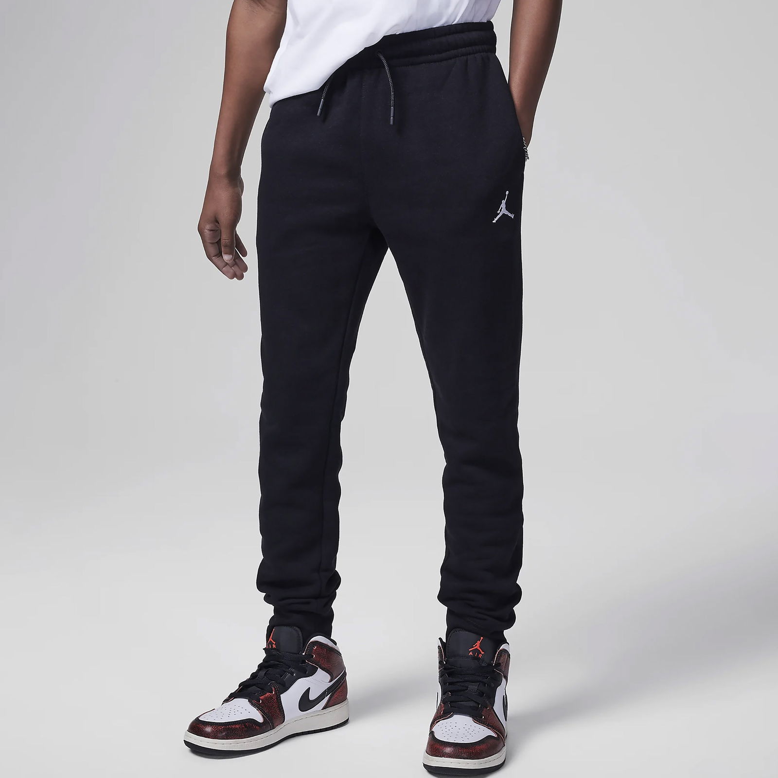 Jordan Jdb MJ Brooklyn Fleece Essentials   Çocuk Siyah Eşofman Altı