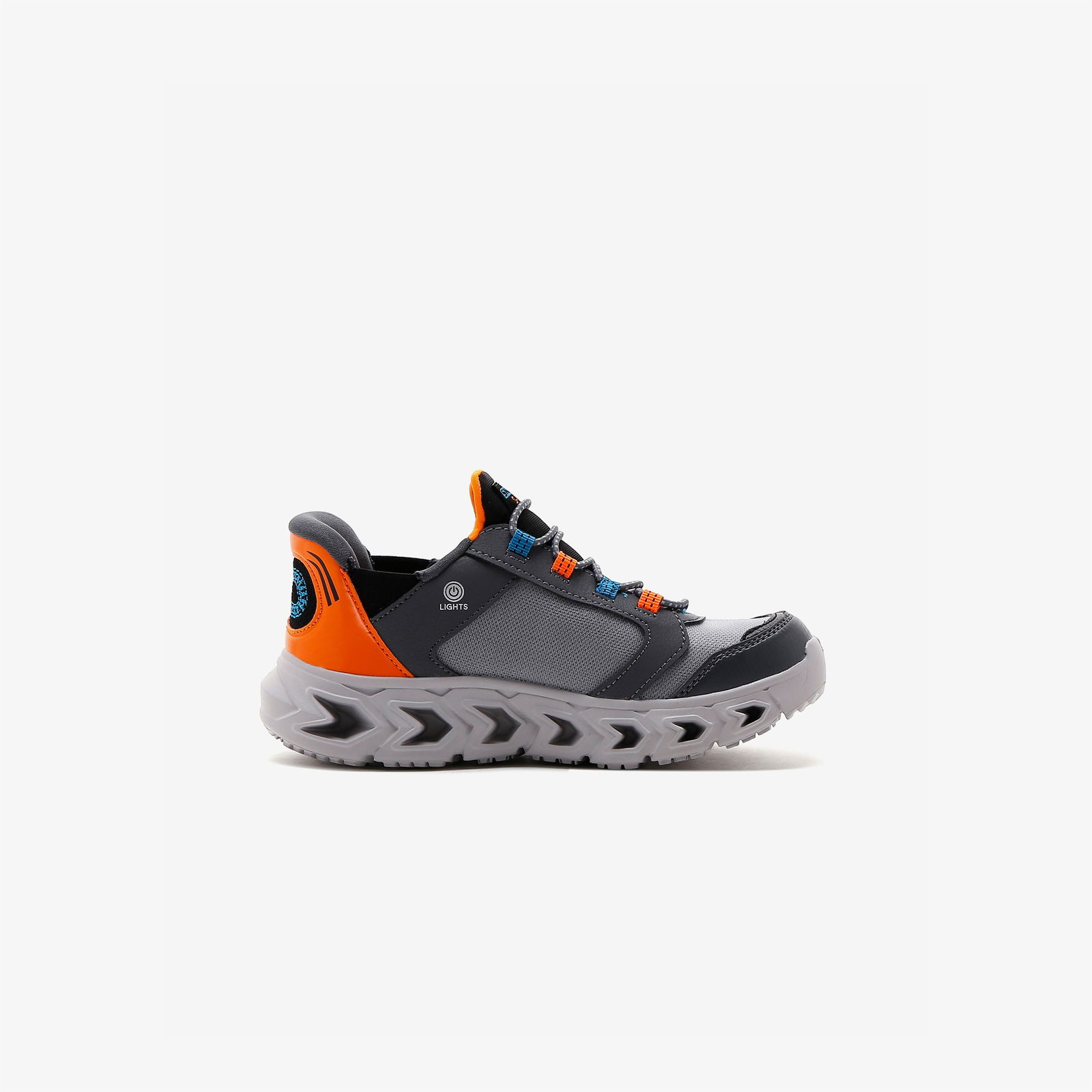 Skechers Hypno Flash 2.0 Odelux Çocuk Gri Spor Ayakkabı