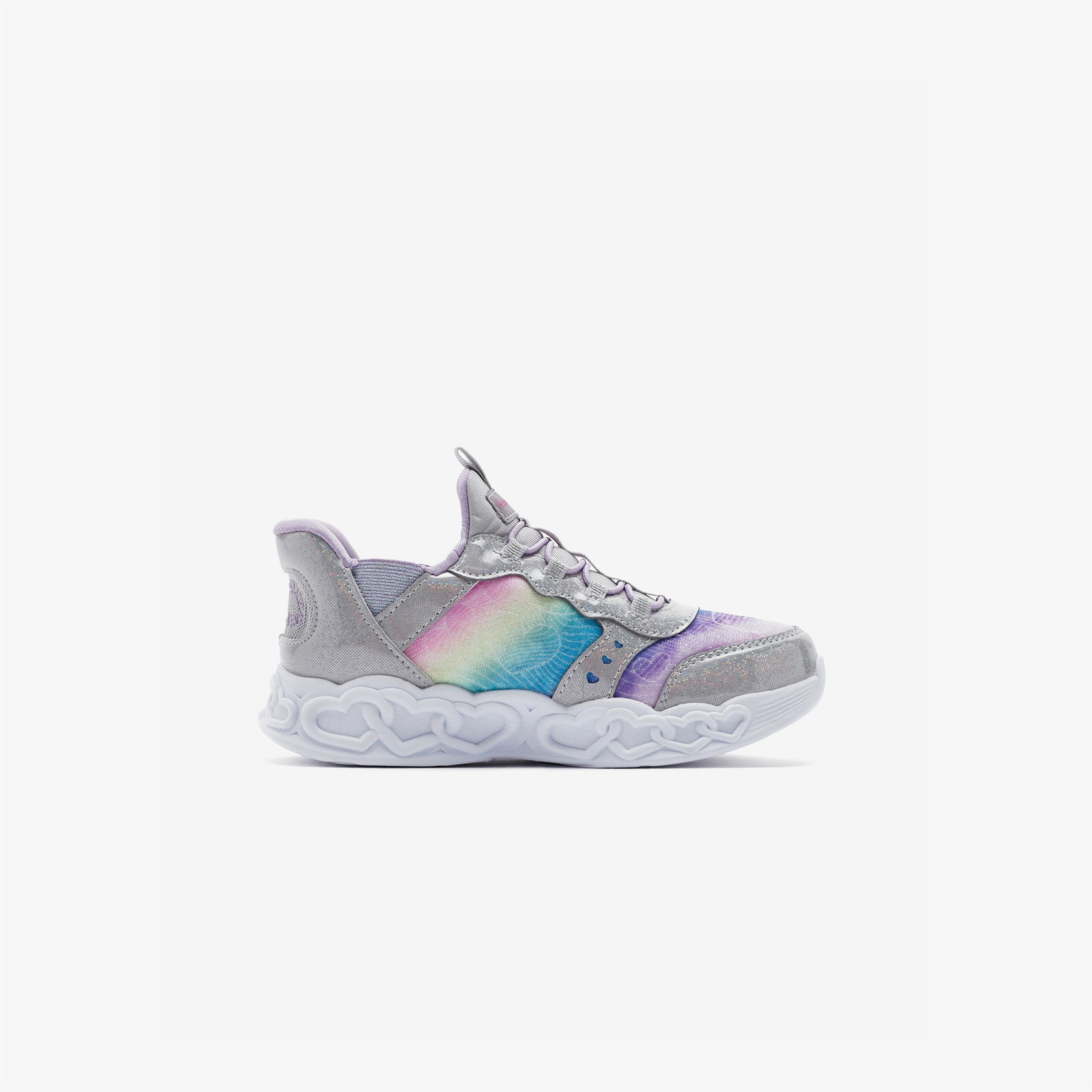Skechers Infinite Heart Lights Çocuk Gri Spor Ayakkabı