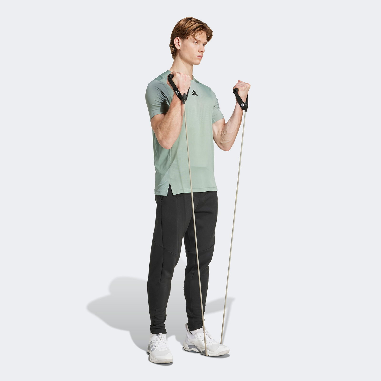adidas Airchill Erkek Yeşil Antrenman T-Shirt