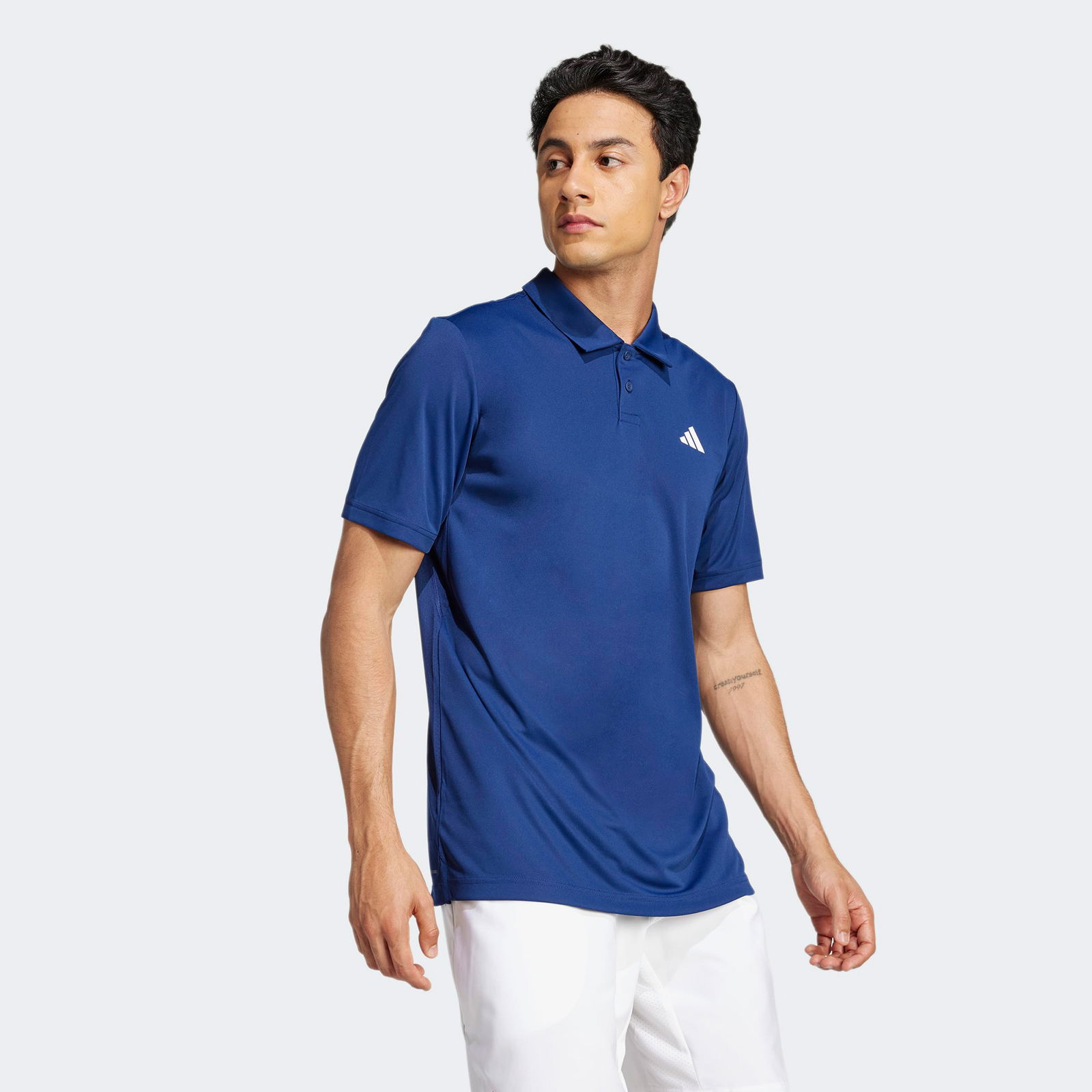 adidas Club Erkek Mavi Tenis Polo