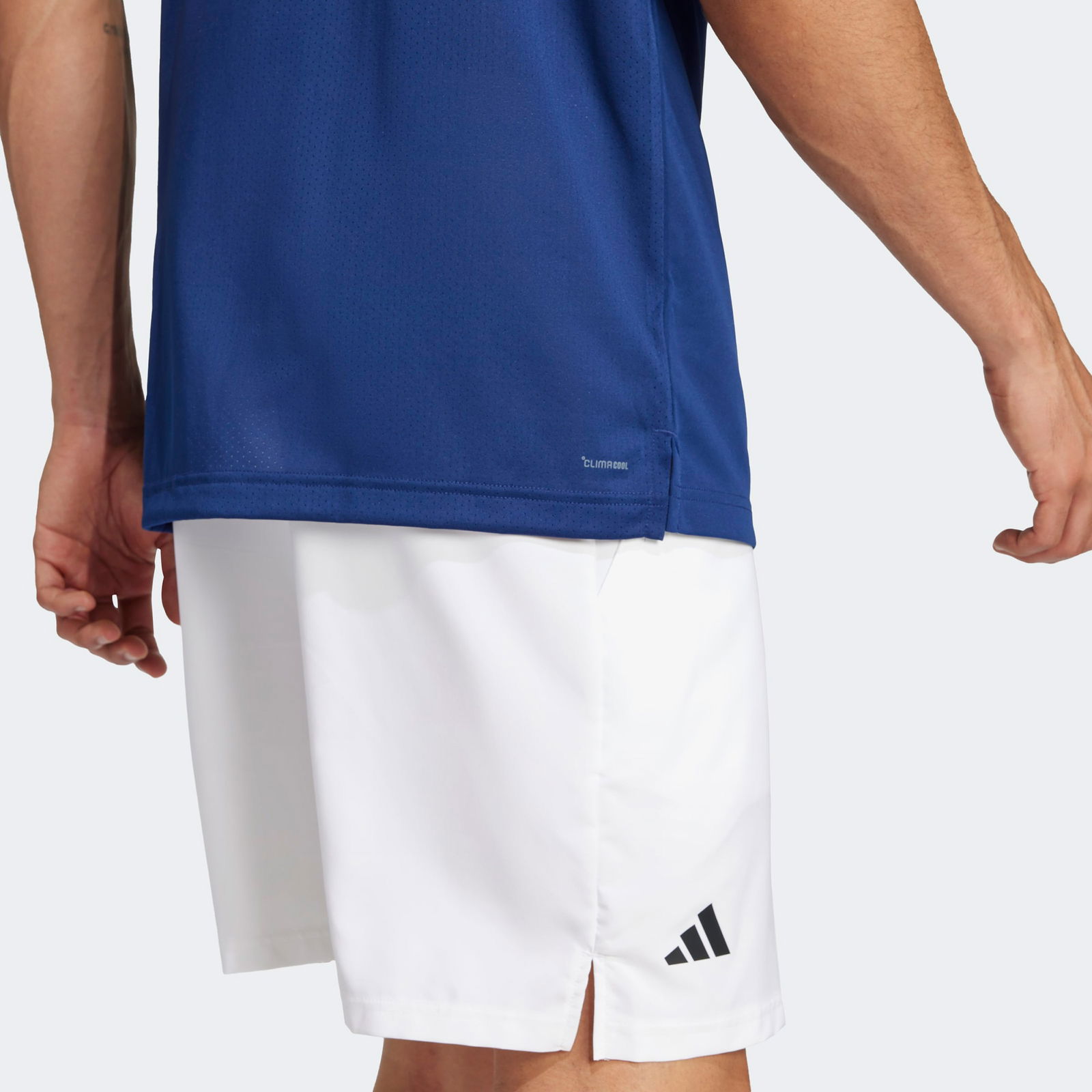 adidas Club Erkek Mavi Tenis Polo