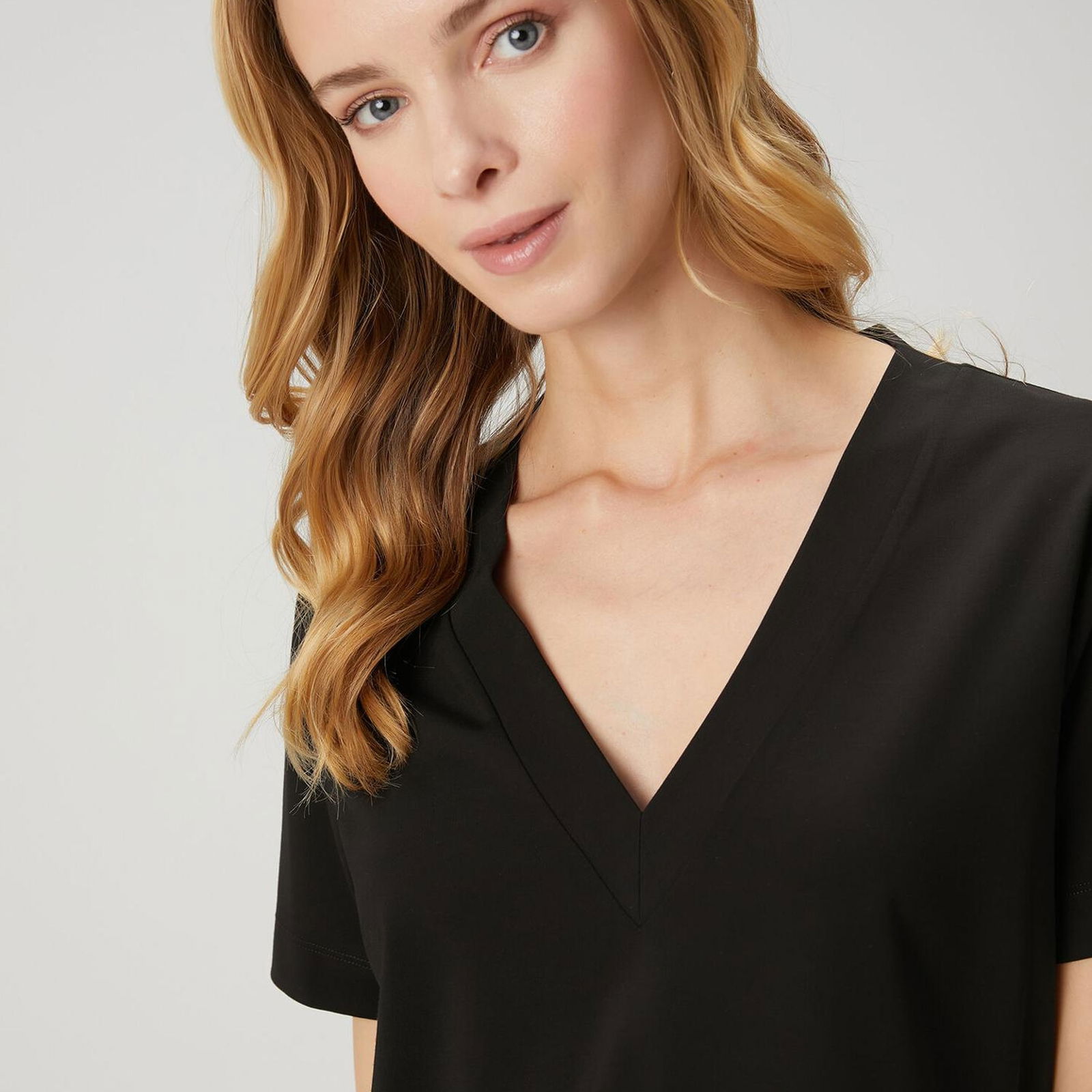 Beymen Club Kadin Siyah Basic T-shirt
