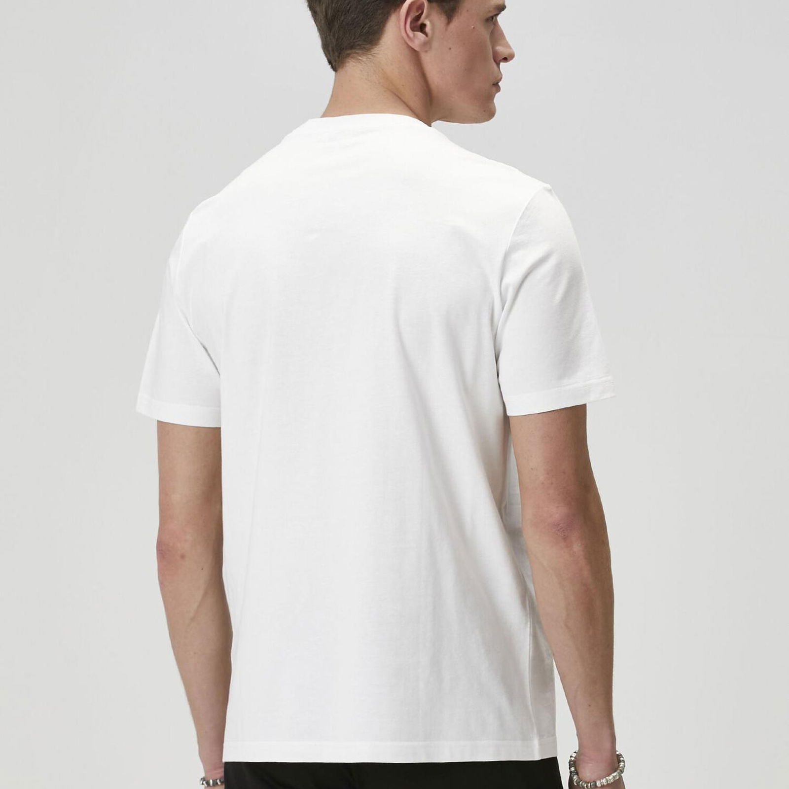 Beymen Club Erkek Beyaz Kaz Nakışlı T-shirt
