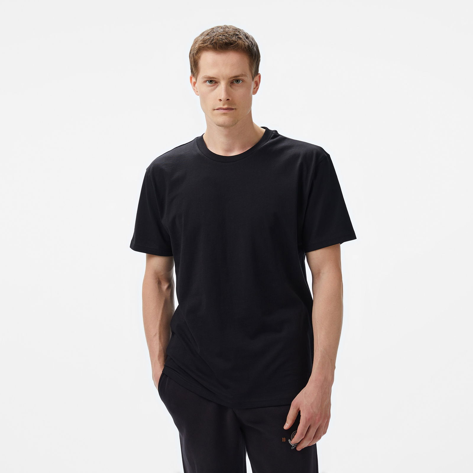 New Balance Lifestyle Erkek Siyah T-Shirt
