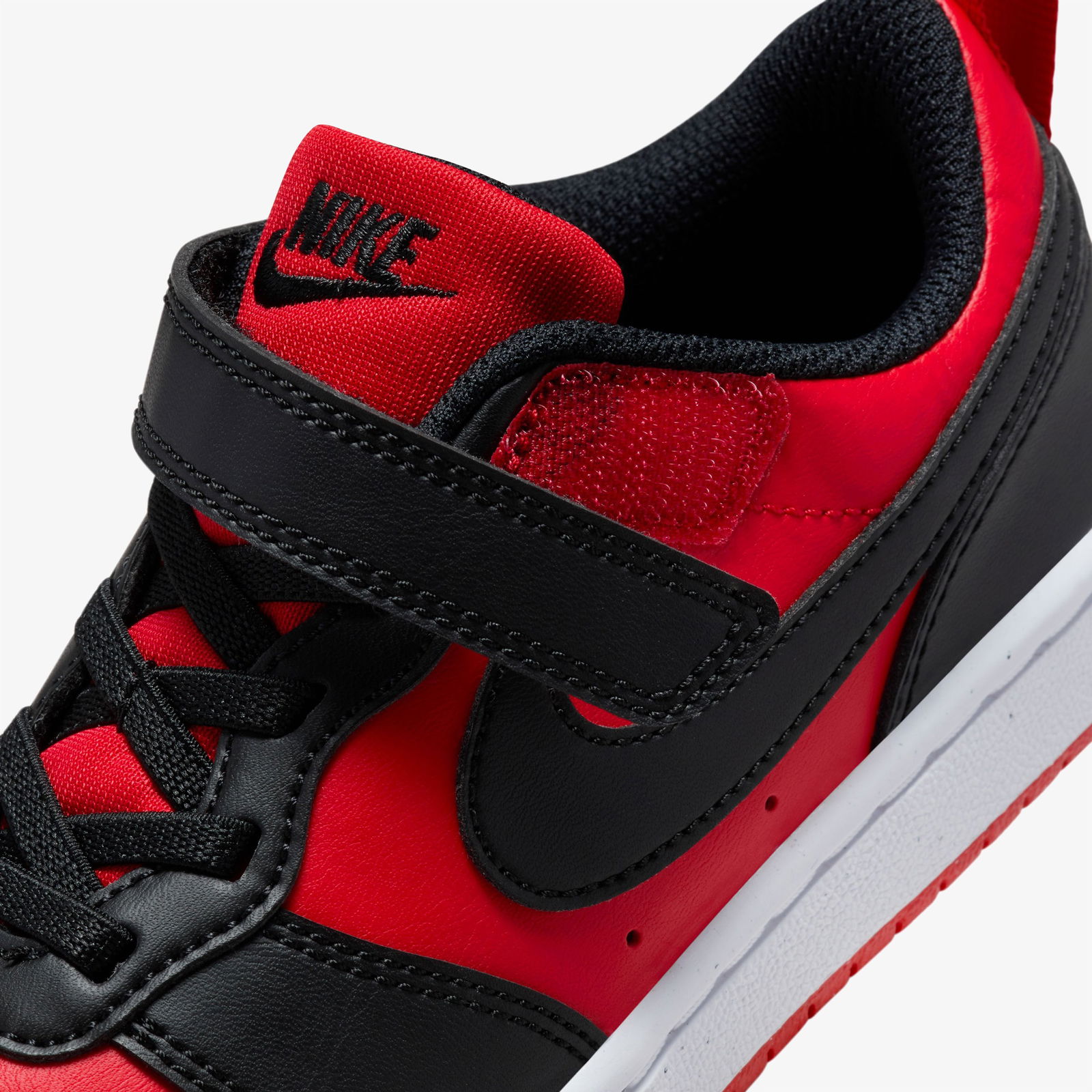 Nike Court Borough Low Recraft Çocuk Kırmızı Spor Ayakkabı