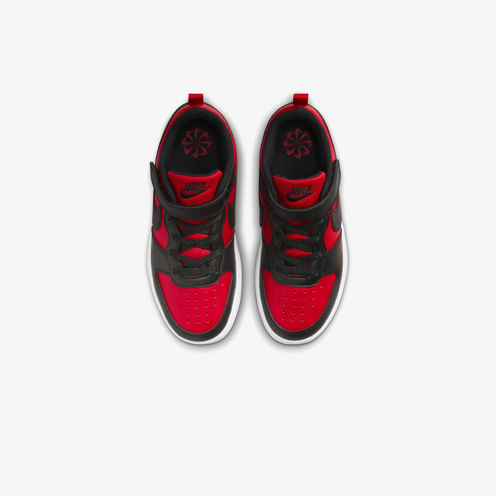 Nike Court Borough Low Recraft Çocuk Kırmızı Spor Ayakkabı