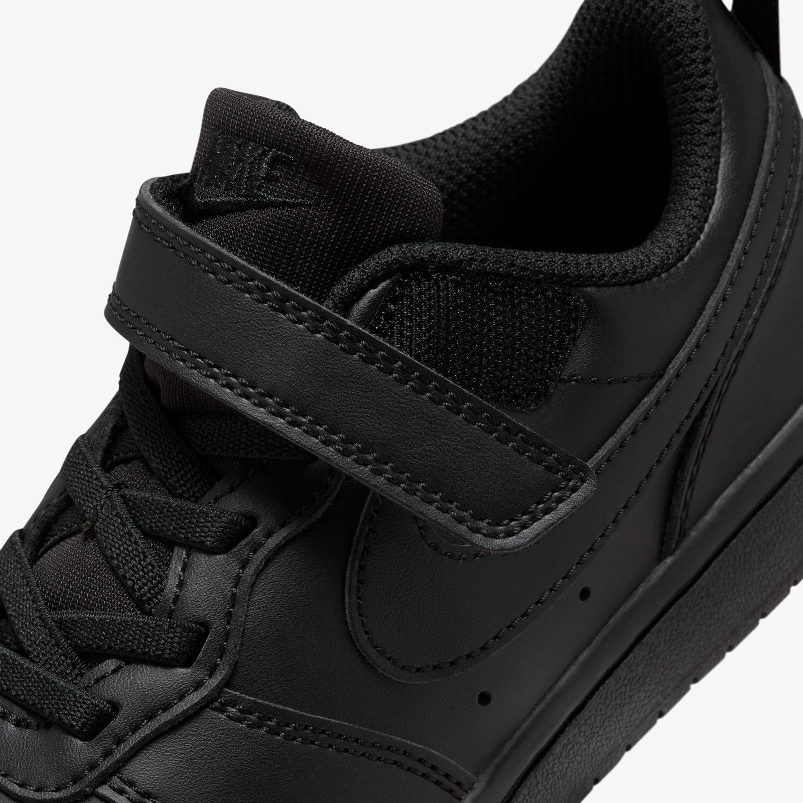 Nike Court Borough Low Recraft Çocuk Siyah Spor Ayakkabı