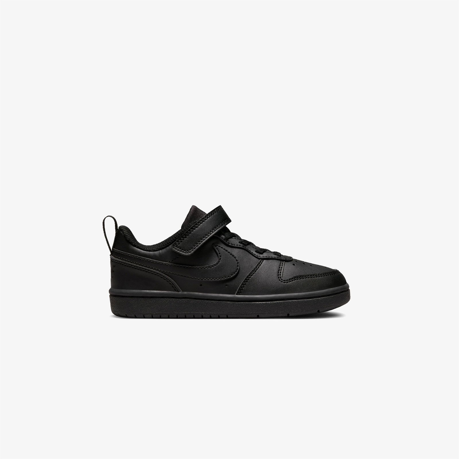 Nike Court Borough Low Recraft Çocuk Siyah Spor Ayakkabı