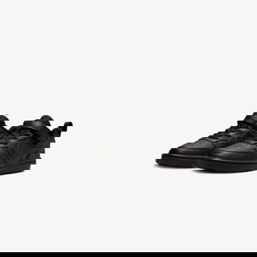  Nike Court Borough Low Recraft Çocuk Siyah Spor Ayakkabı