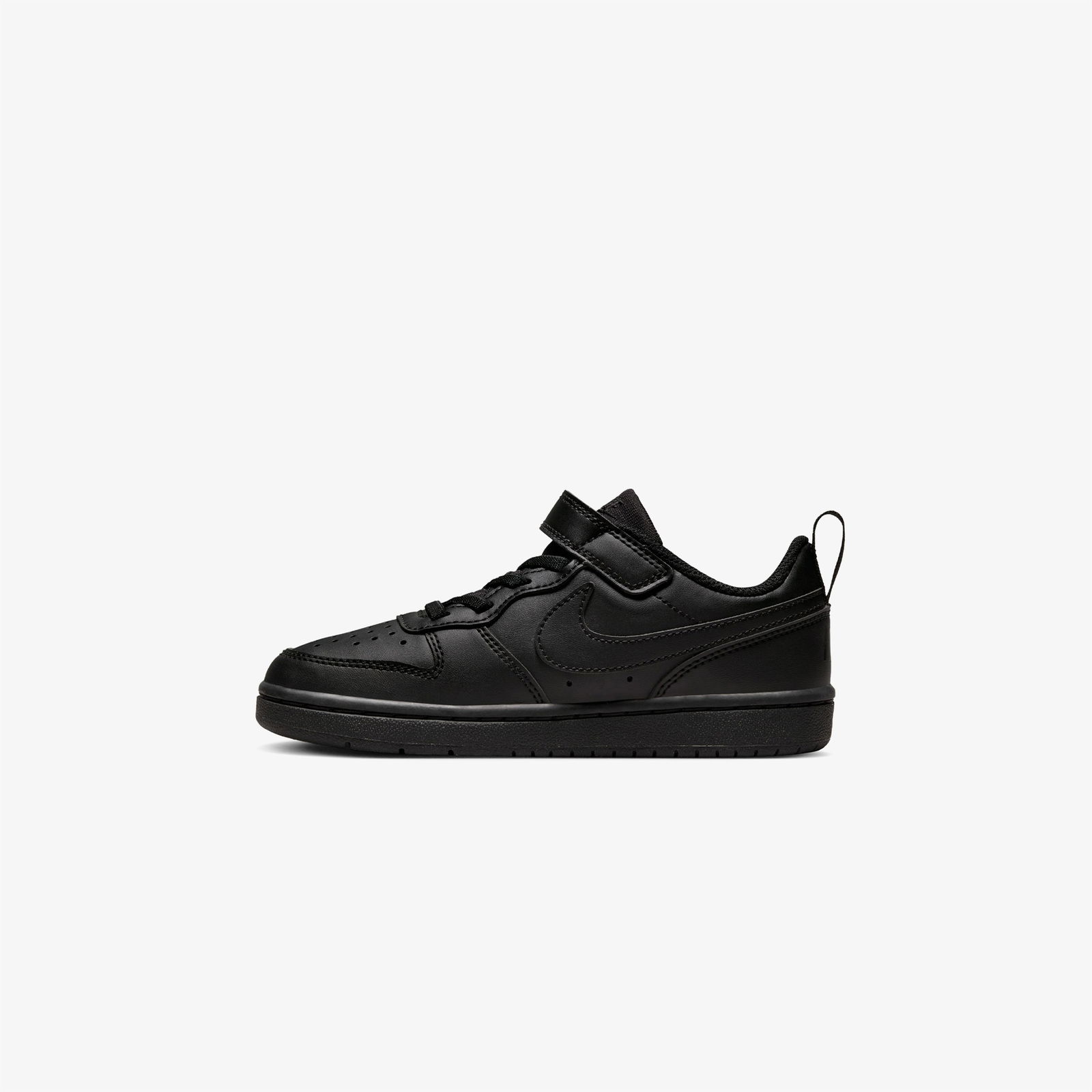 Nike Court Borough Low Recraft Çocuk Siyah Spor Ayakkabı