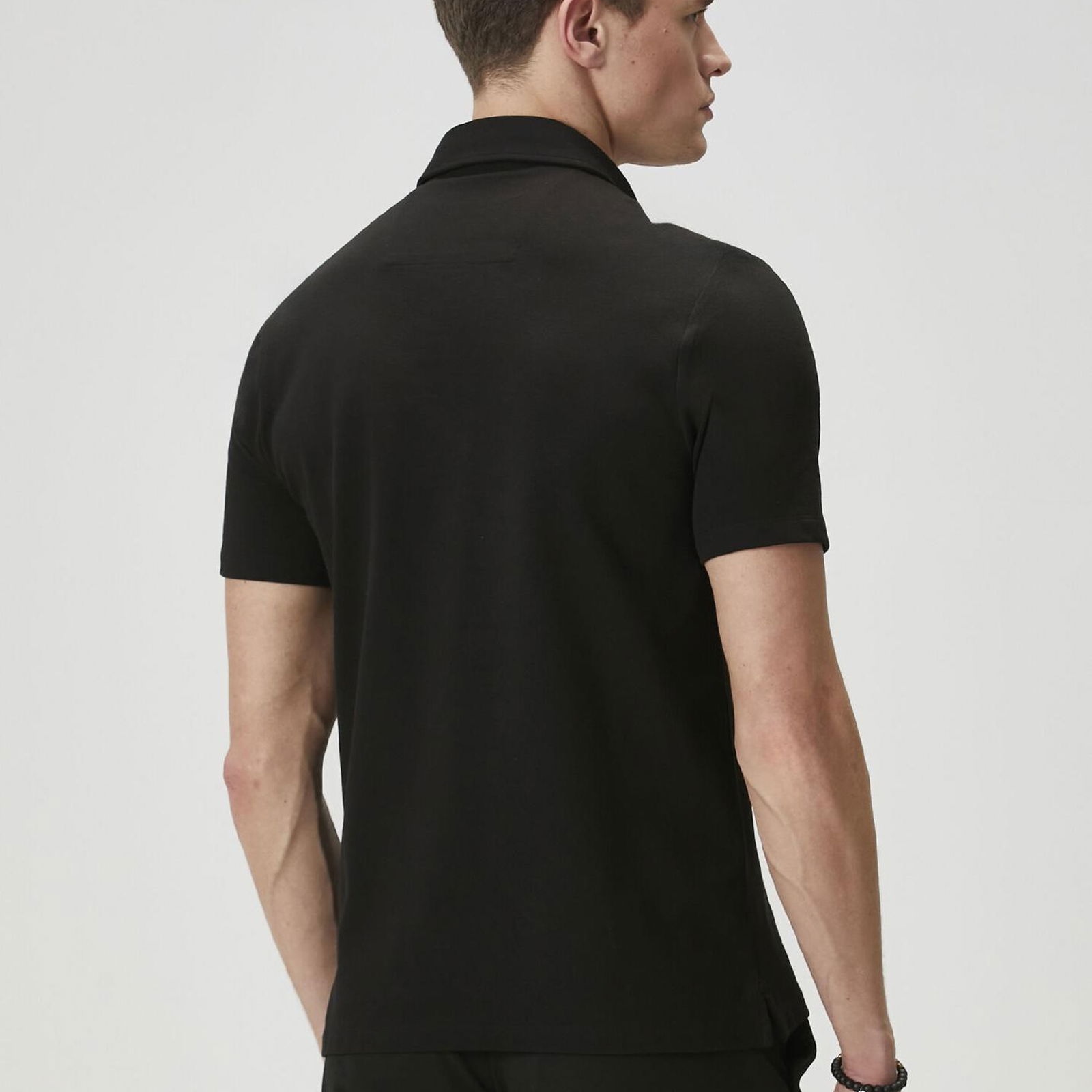 Beymen Club Erkek Comfort Fit Siyah Polo Yaka T-shirt