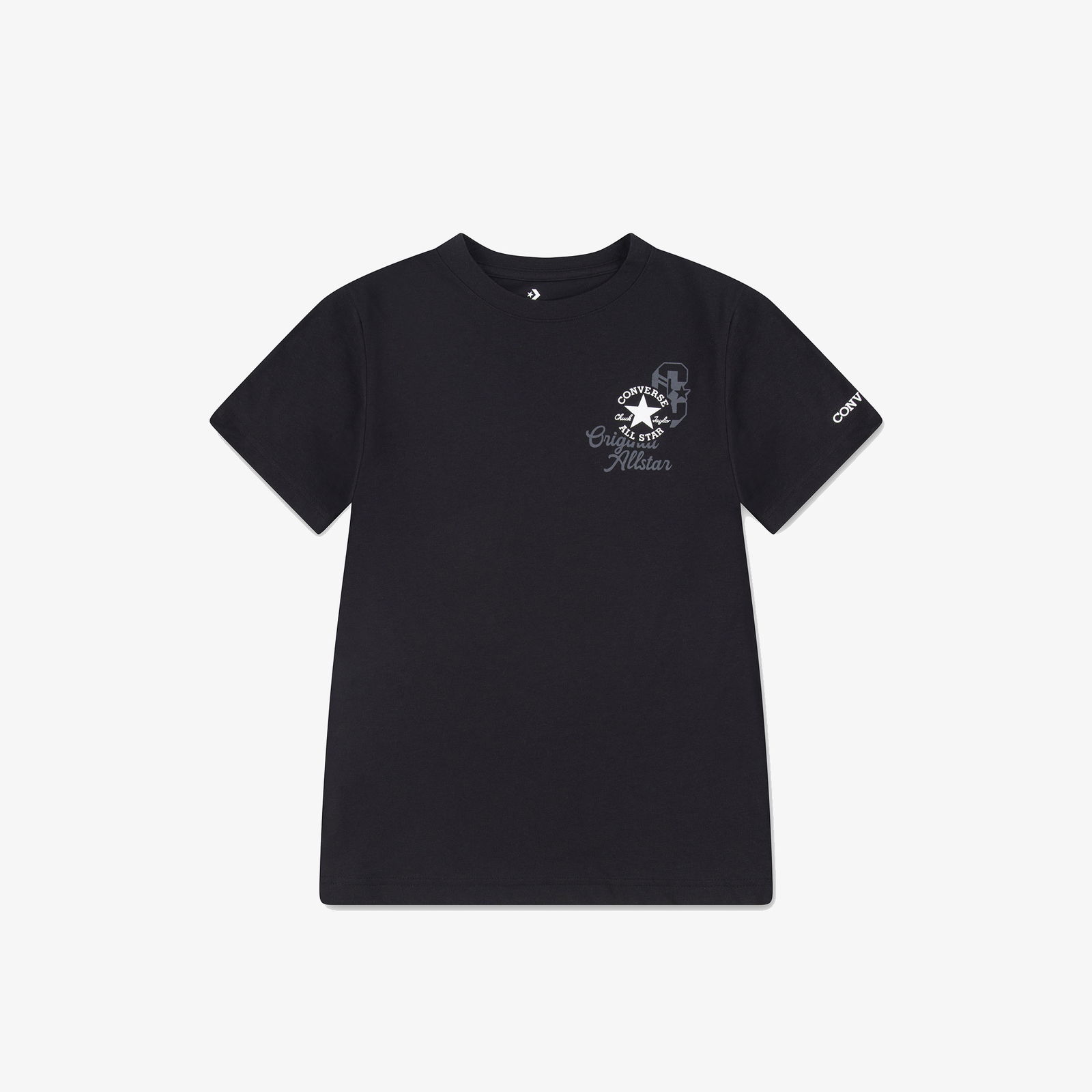 Converse Çocuk Siyah T Shirt