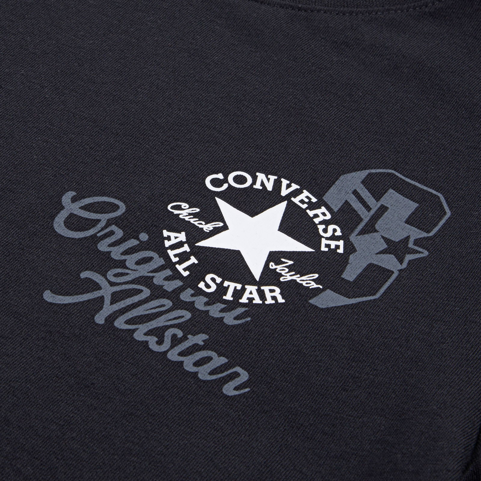 Converse Çocuk Siyah T Shirt