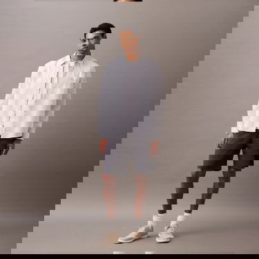  Calvin Klein Ls Oxford Logo Erkek Mavi Gömlek