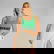 Calvin Klein İntense Power Medium Mesh Kadın Yeşil Bra