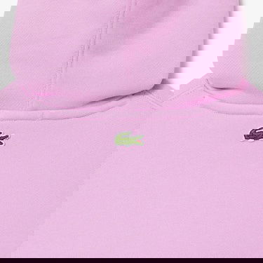  Lacoste Unisex Loose Fit Hooded Organic Cotton Jogger Sweatshirt