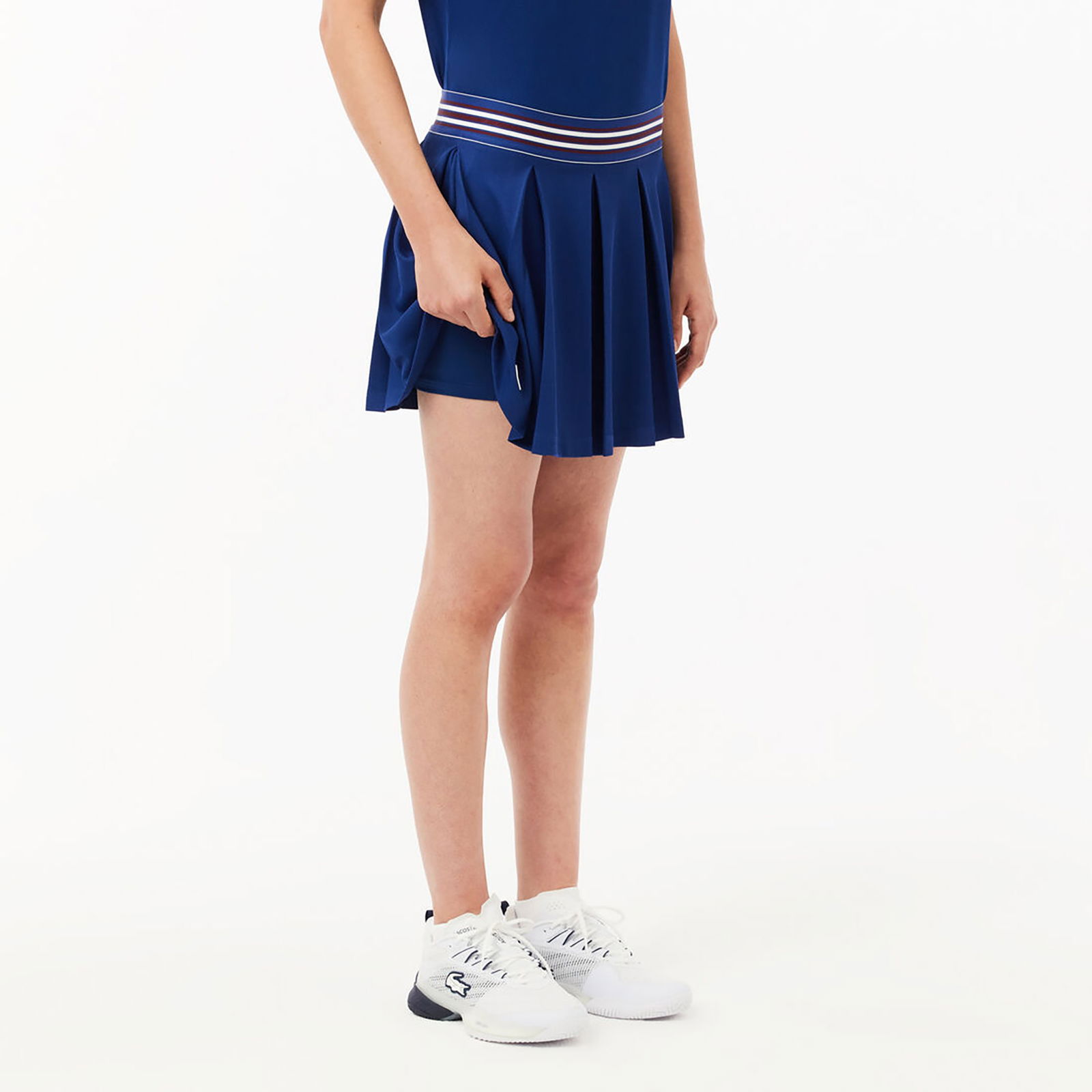 Lacoste Kadın Tenis Pileli Lacivert Etek
