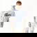 Lacoste Erkek Relaxed Fit Bisiklet Yaka Baskılı Beyaz T-Shirt