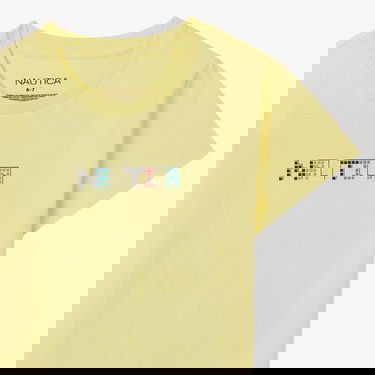  Nautica Erkek Çocuk Sarı Regular Fit Baskılı T-Shirt