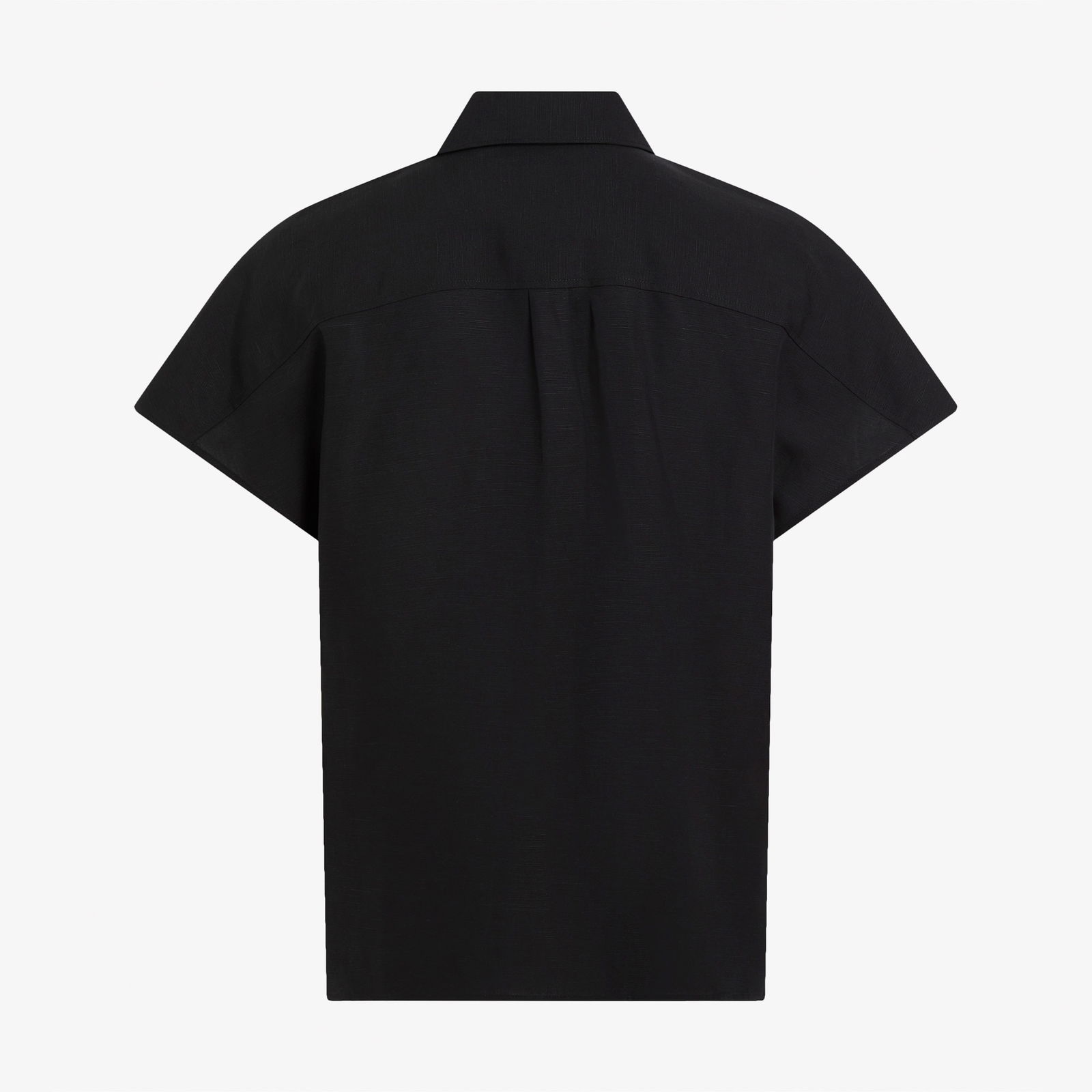 Calvin Klein Linen Blend Kadın Siyah T-Shirt