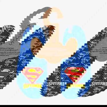  Slipstop Victorious Superman Çocuk Renkli Havuz Ayakkabısı