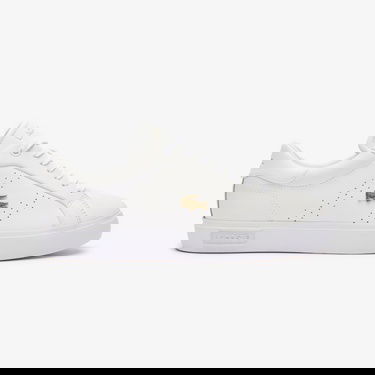  Lacoste Powercourt 2.0 Leather Kadın Beyaz Sneaker