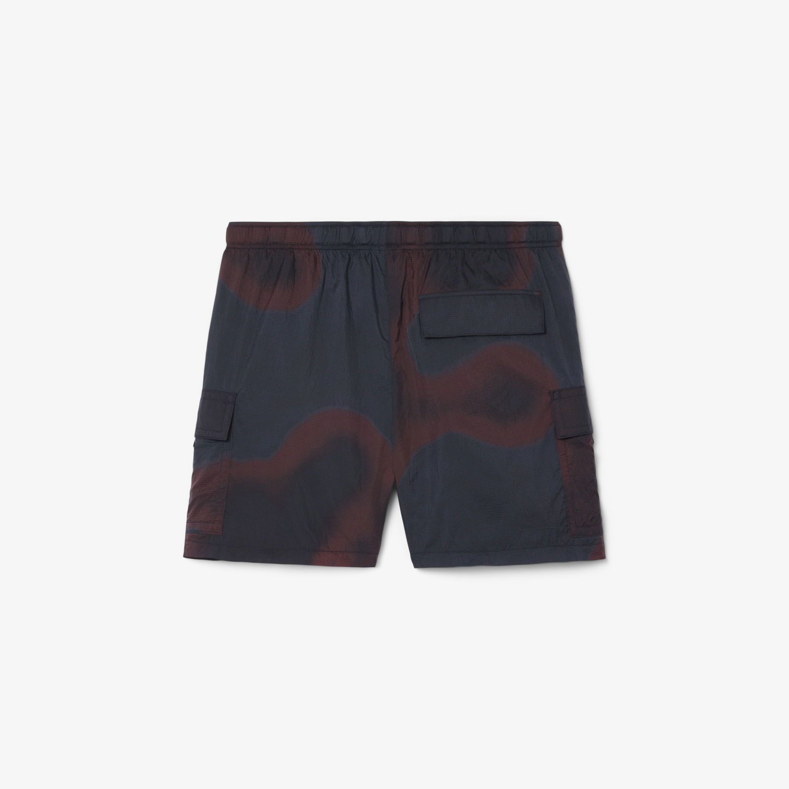 Lacoste Ombre Print Naylon Erkek Bordo Şort