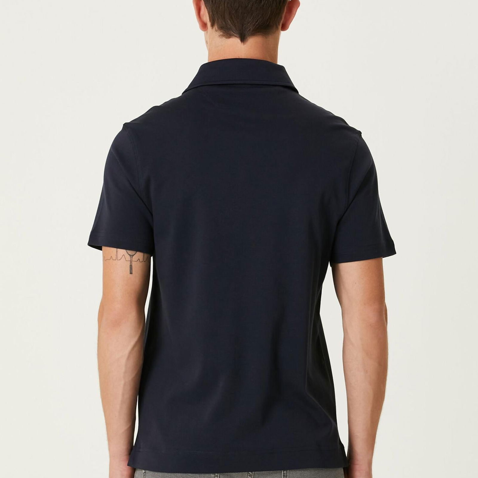 Beymen Club Erkek Slim Fit Lacivert Polo T-shirt