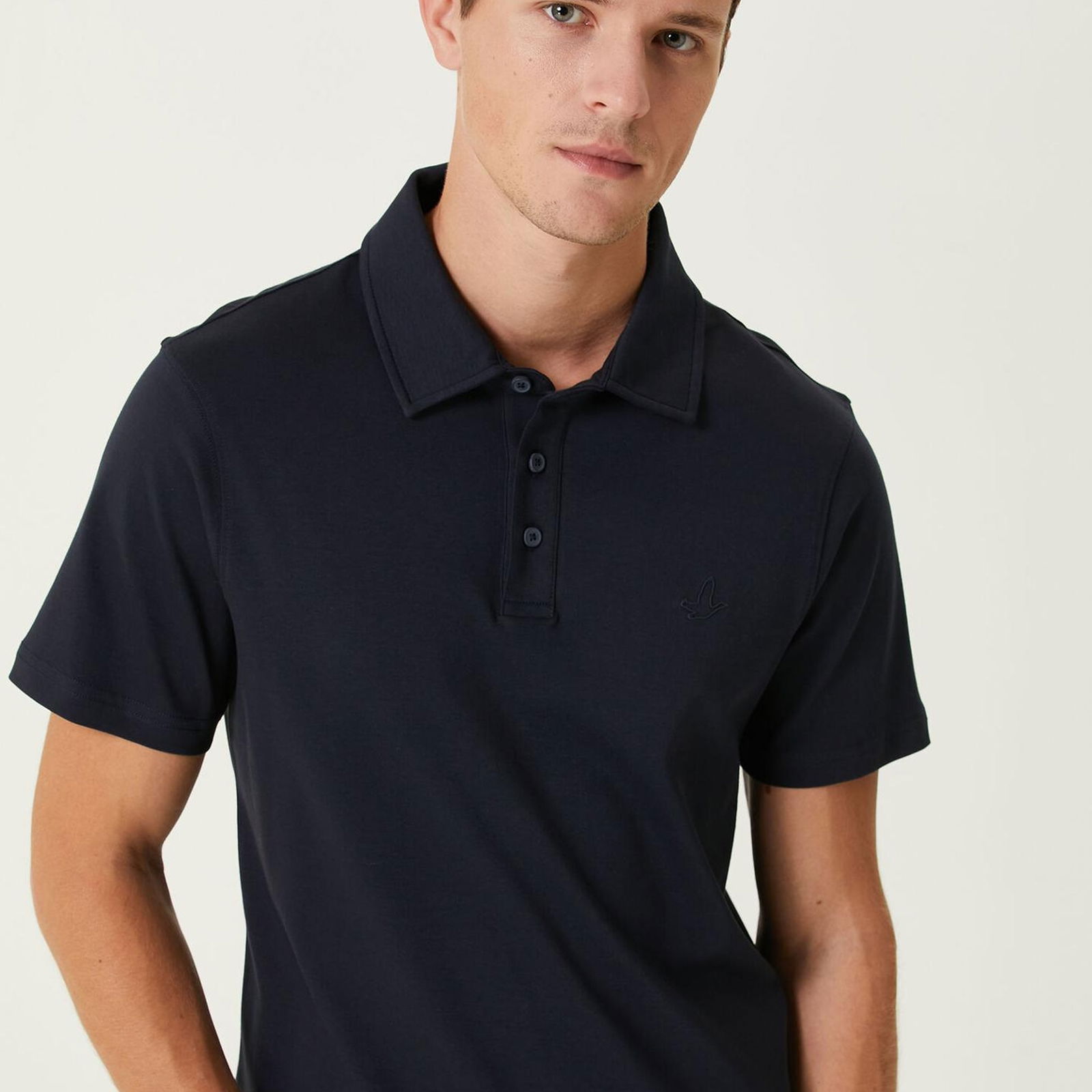 Beymen Club Erkek Slim Fit Lacivert Polo T-shirt