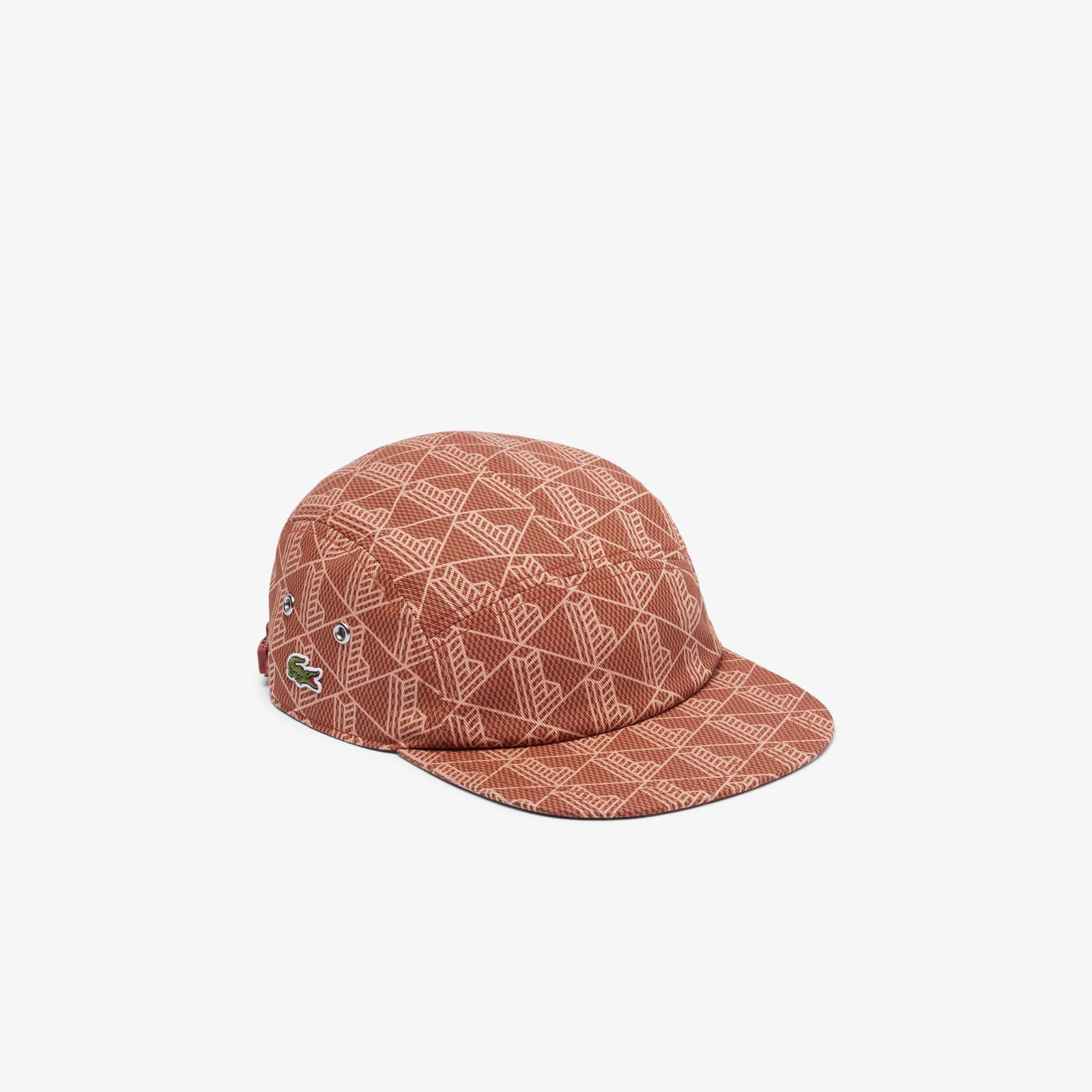 Lacoste Unisex Monogram Kahverengi Şapka