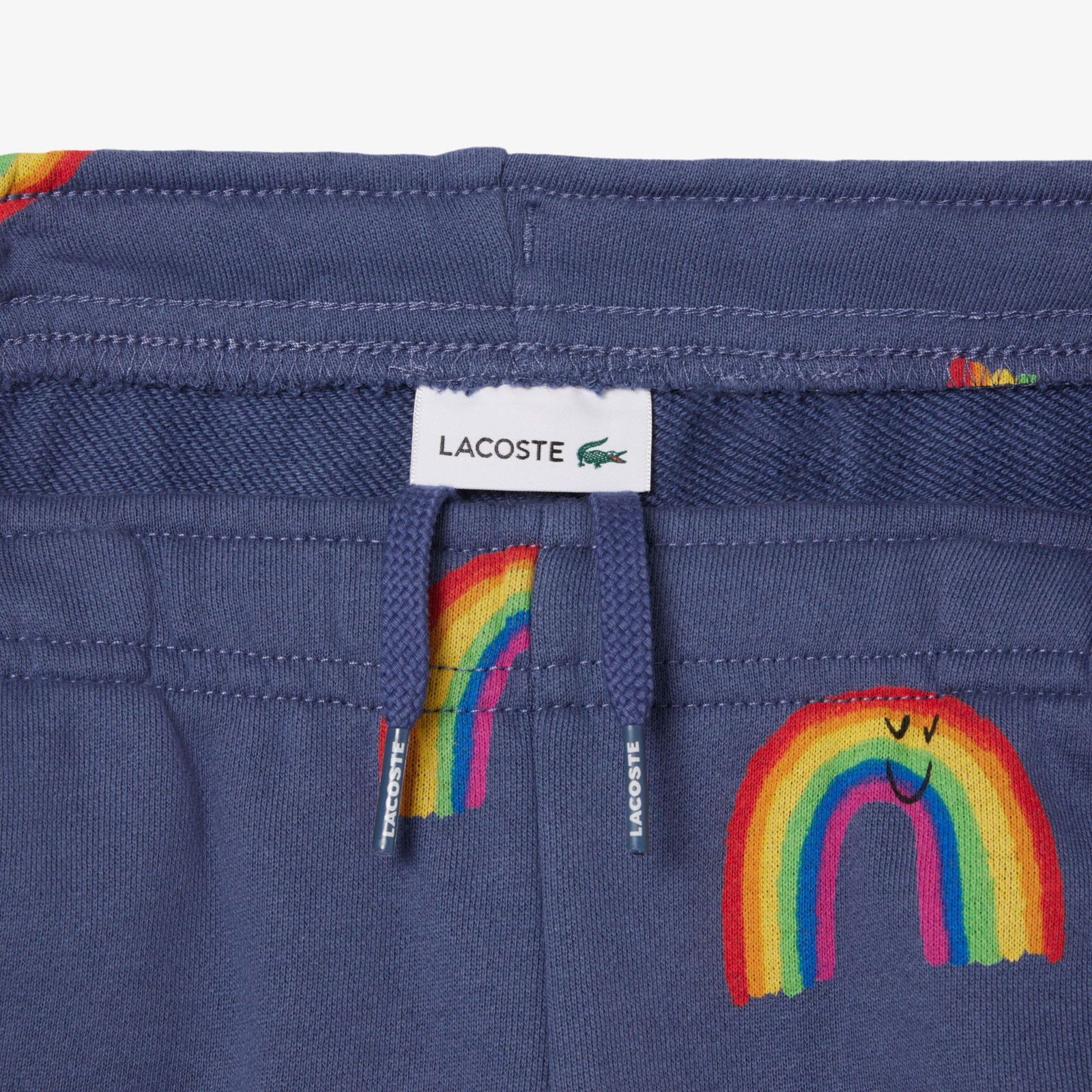 Lacoste Çocuk Desenli Lacivert Şort