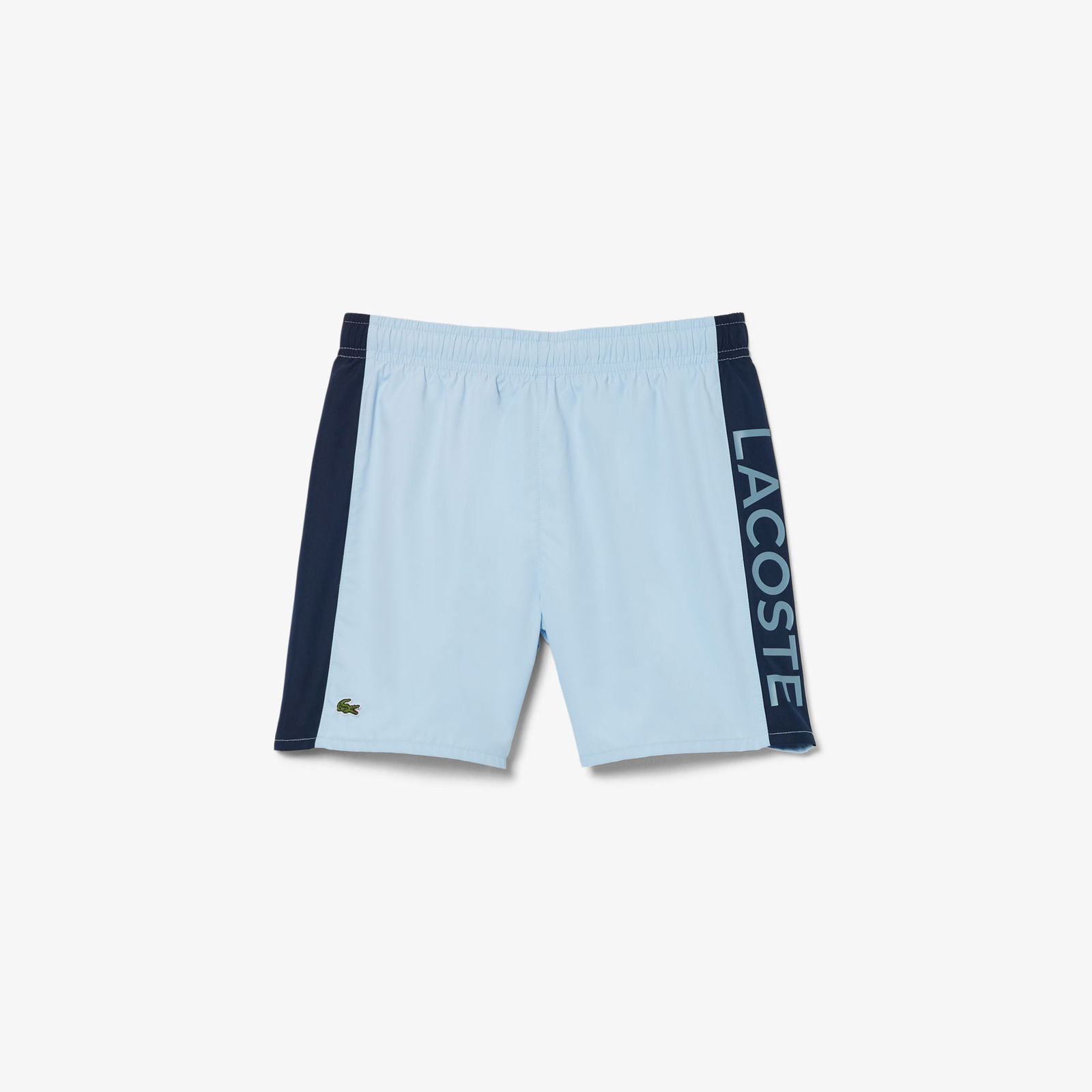 Lacoste Erkek Çocuk Renk Bloklu Mavi Mayo