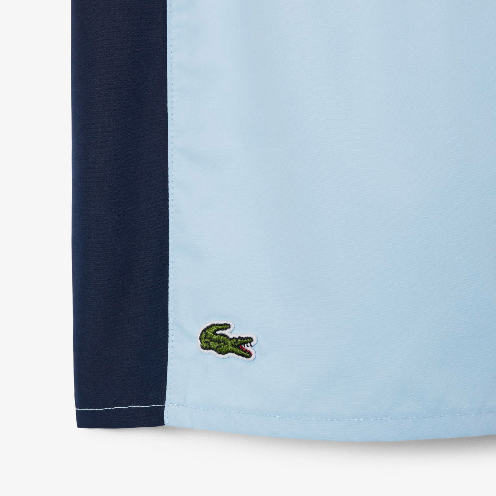 Lacoste Erkek Çocuk Renk Bloklu Mavi Mayo