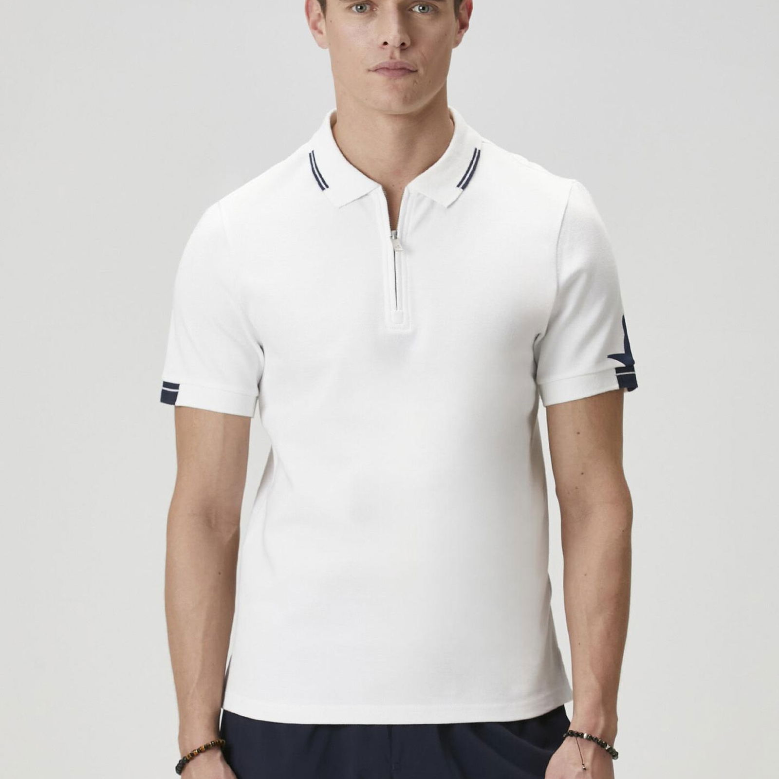 Beymen Club Erkek Comfort Fit Beyaz Polo Yaka T-shirt