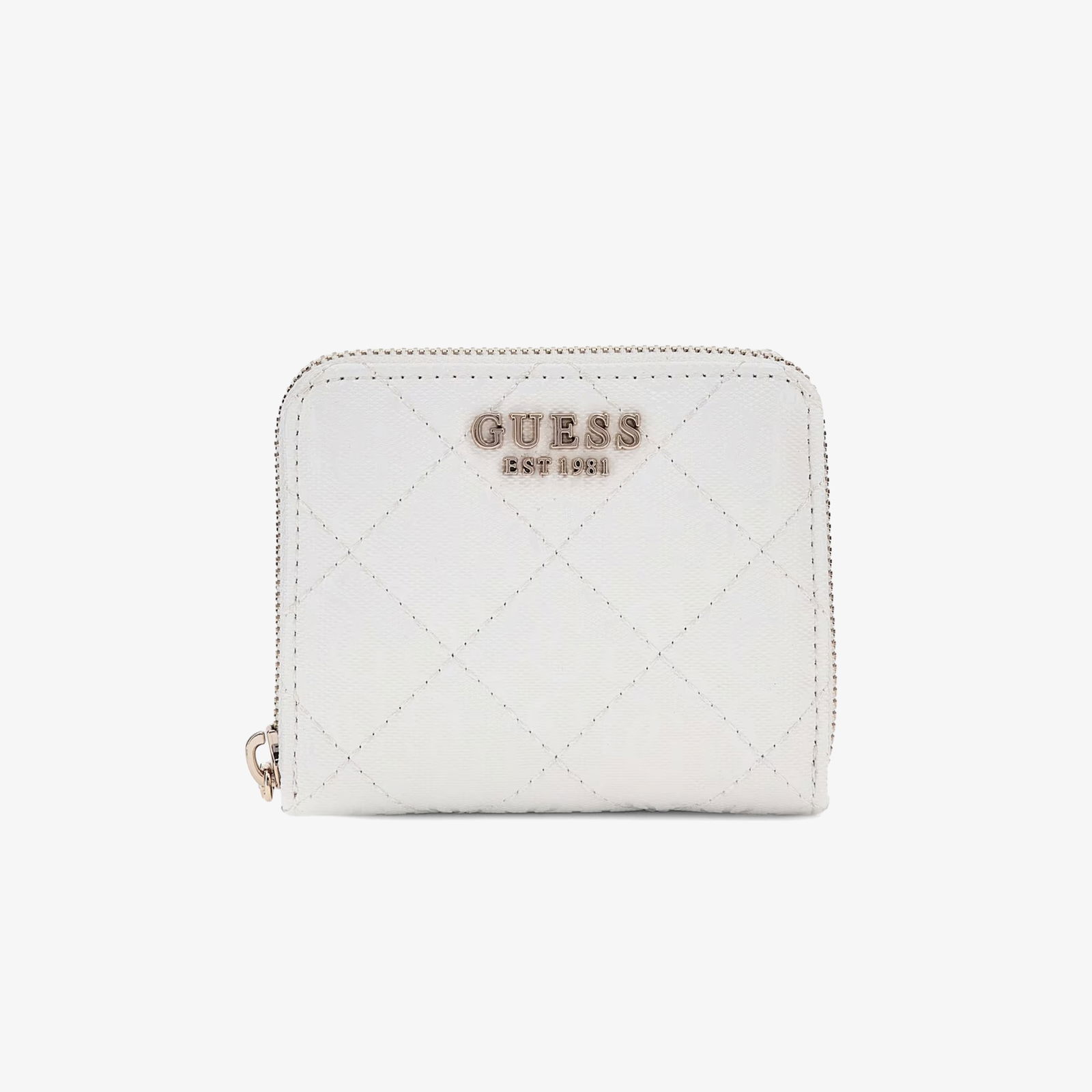 Guess Didi Slg Large Zip A  Kadın Beyaz Cüzdan