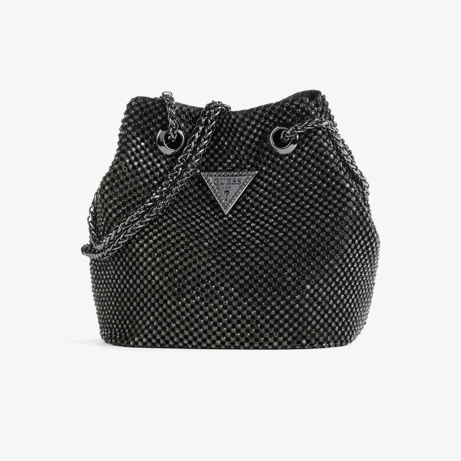 Guess Zalina Flap Clutch  Zalina Pouch Kadın Siyah Çanta