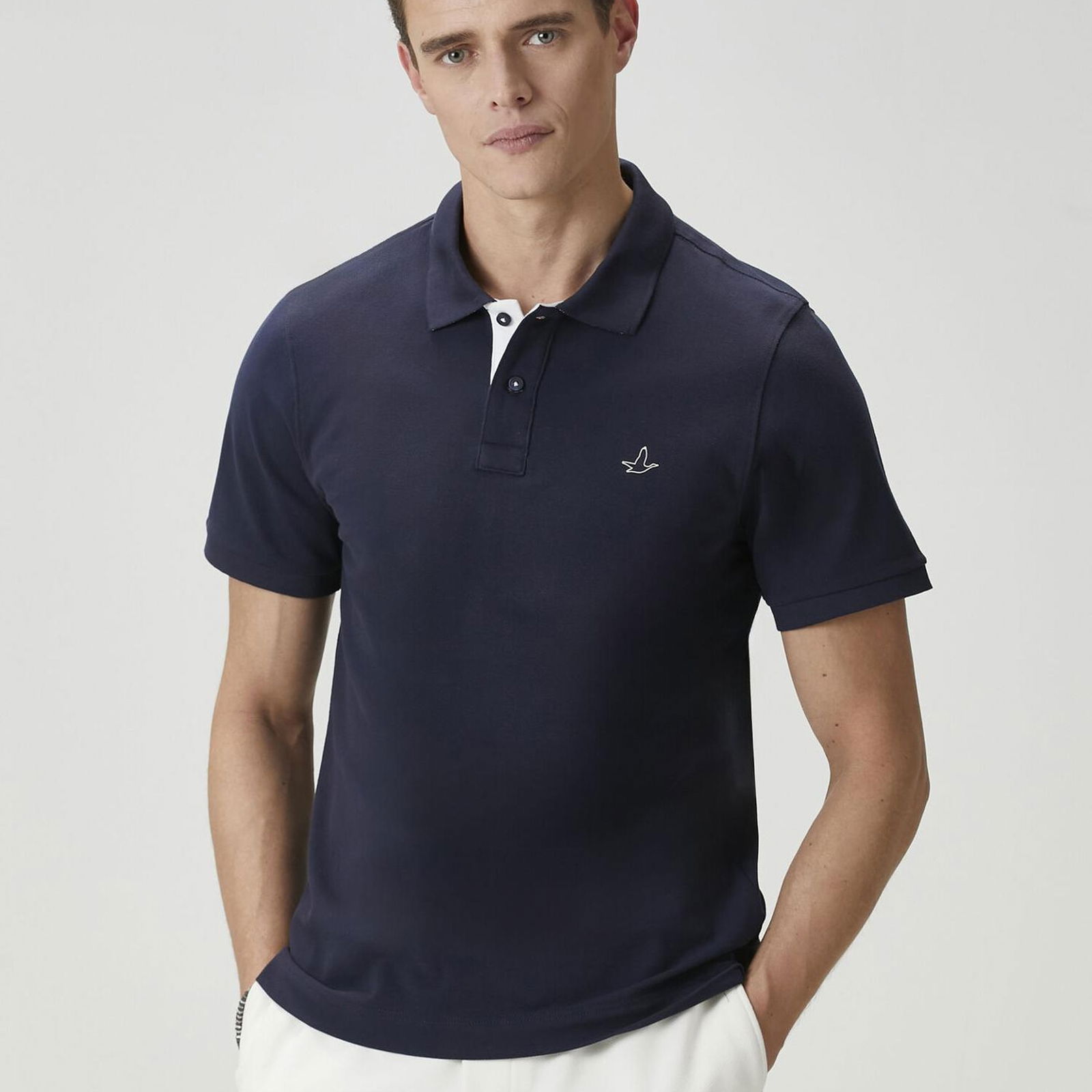 Beymen Club Erkek Comfort Fit Lacivert Polo Yaka T-shirt