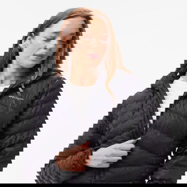  Skechers Essential Maxi Length Kadın Siyah Günlük Mont