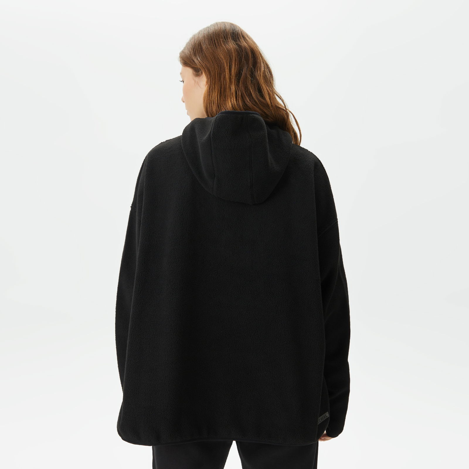 Skechers Fleece Full Zip Kadın Siyah Günlük Sweatshirt