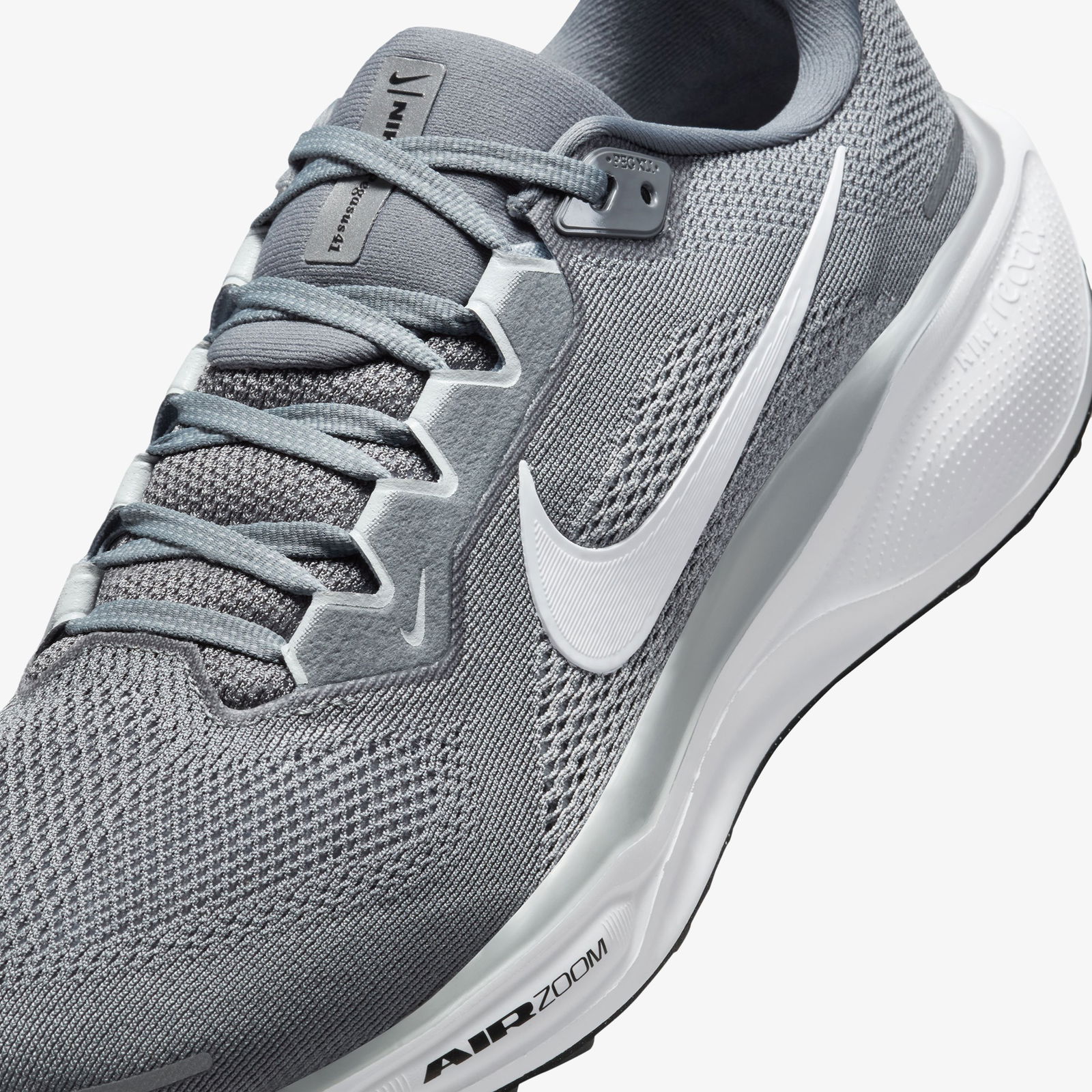 Nike Air Zoom Pegasus 41 Erkek Gri Koşu Ayakkabısı