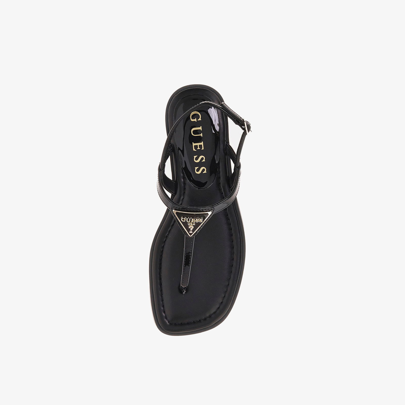 Guess Rainey4 Patent Pu/Metal G Kadın Siyah Topuklu Ayakkabı