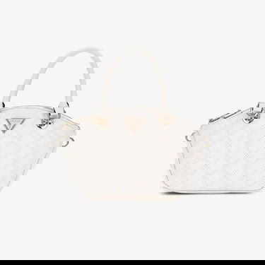  Guess Spark Micro Mini Kristle Minitchel Kadın Beyaz El Çantası