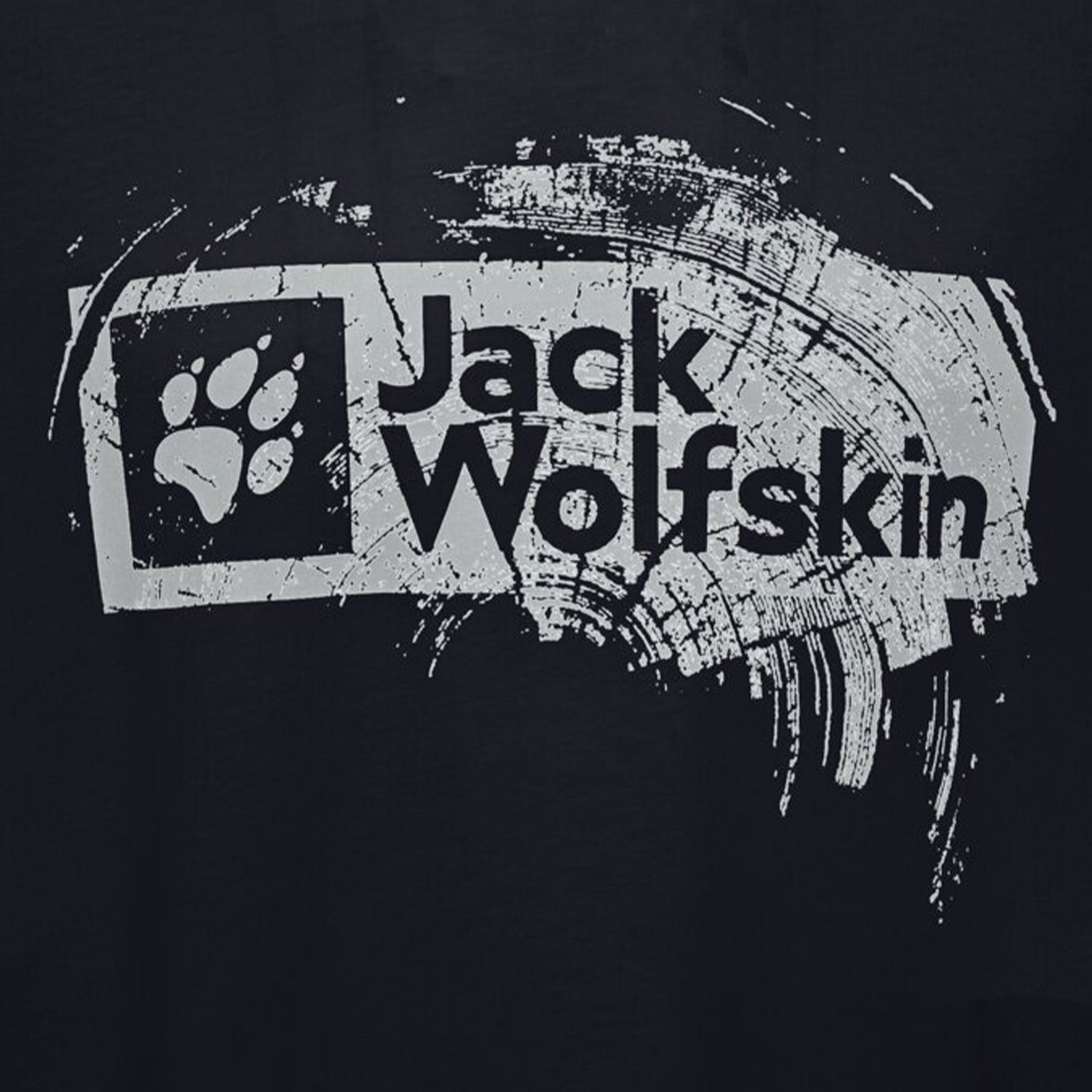 Jack Wolfskin Brand T M Erkek Lacivert T-Shirt