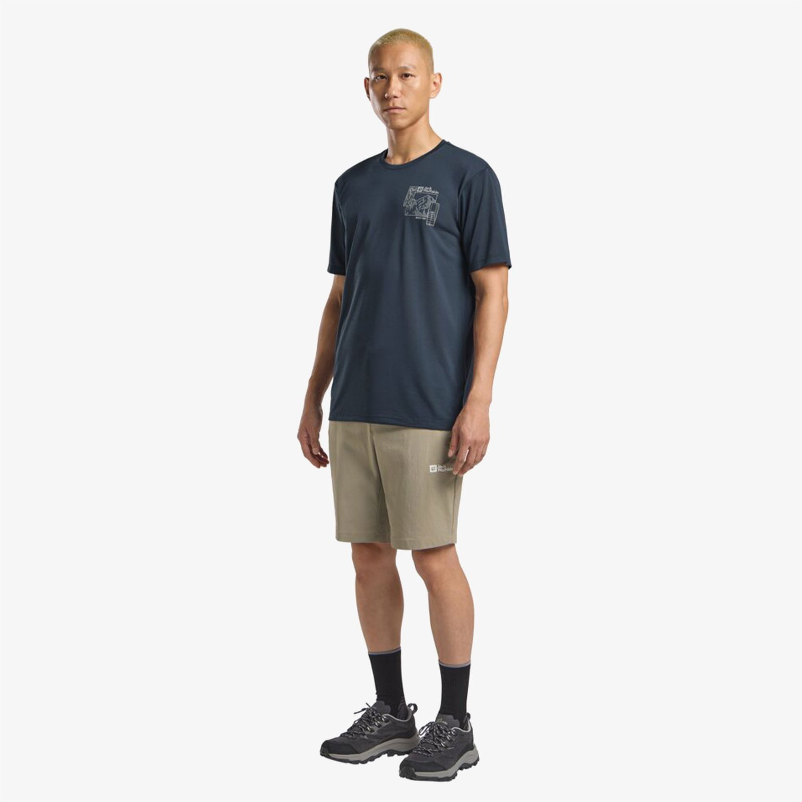 Jack Wolfskin Hikeout Shorts M Erkek Bej Şort