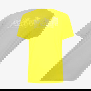  Jack Wolfskin Vonnan Graphic T Erkek Sarı T-Shirt