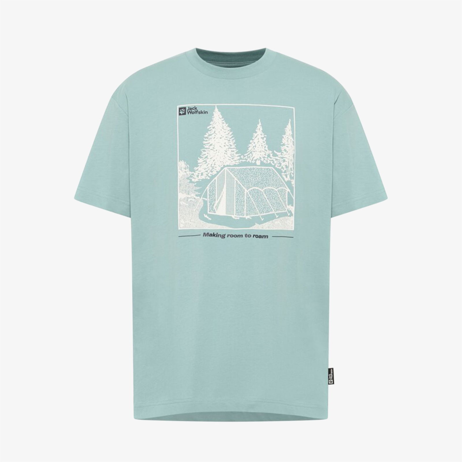 Jack Wolfskin Freeroamer  Erkek Yeşil T-Shirt