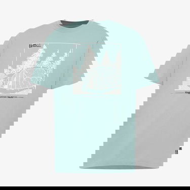  Jack Wolfskin Freeroamer  Erkek Yeşil T-Shirt