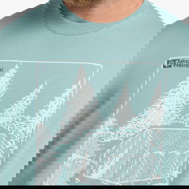  Jack Wolfskin Freeroamer  Erkek Yeşil T-Shirt